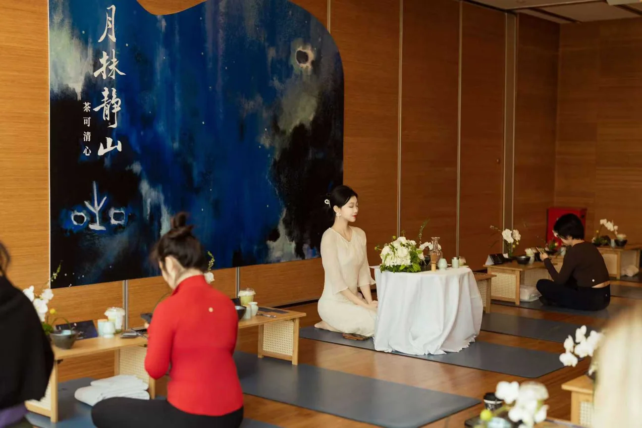 霸王茶姬宋式点茶品鉴会现场照片1