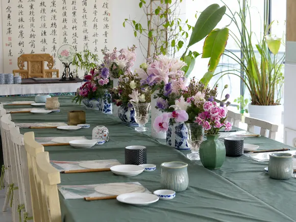 国画体验沙龙现场实景图 3