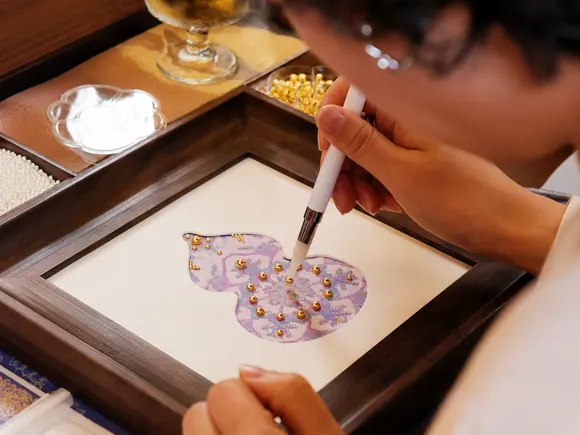 宋锦手作沙龙现场实景图 2