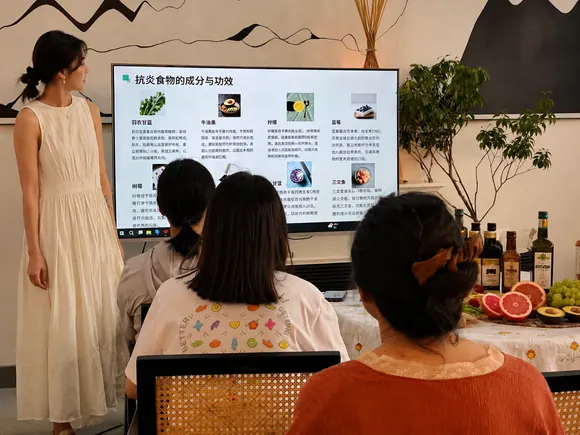 营养健康沙龙现场实景图 2