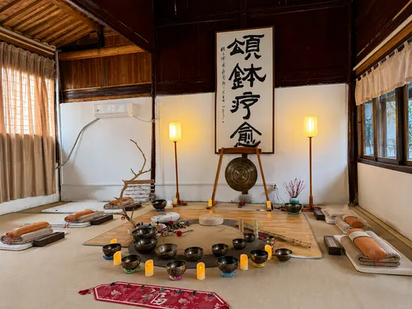 颂钵疗愈沙龙现场实景图 3